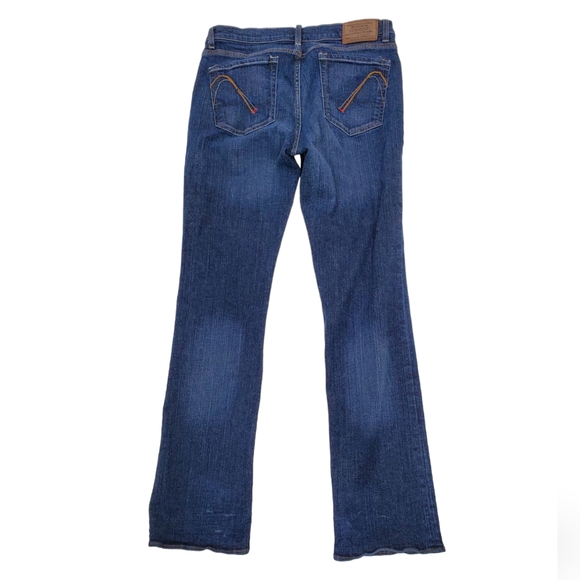 Marciano and Guess Co. jeans women's size 32 bootcut stretch mid rise dark wash - Picture 2 of 12